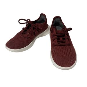 Allbirds red tree runners